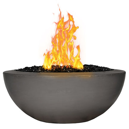 Fire by Design 24" Legacy Round Cobalt Blue Finish Fire Bowl