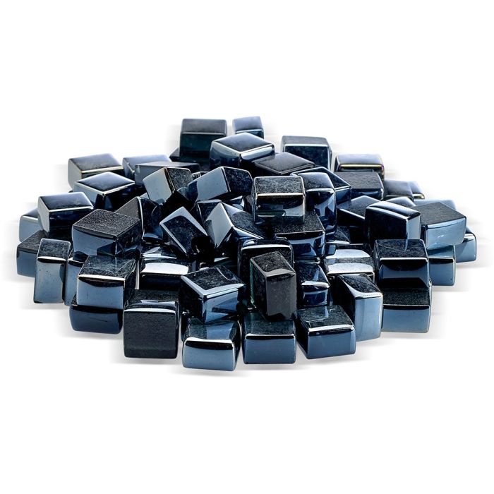 Fire by Design 2.0 Collection 1/2" Black Luster Fire Glass - (10lb Bag)