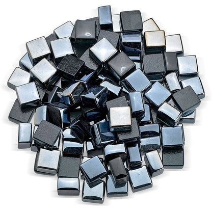 Fire by Design 2.0 Collection 1/2" Black Luster Fire Glass - (10lb Bag)