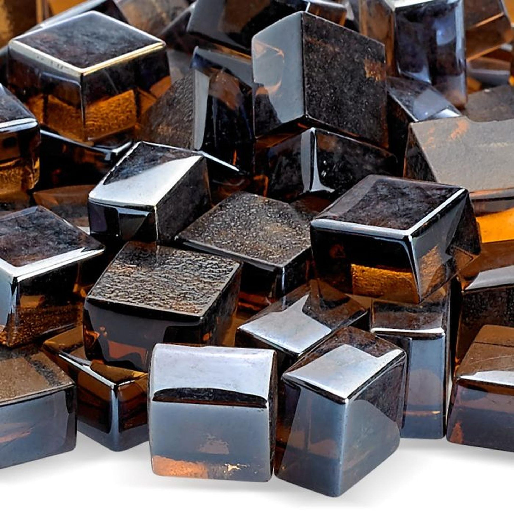 Fire by Design 2.0 Collection 1/2" Copper Luster Fire Glass - (10lb Bag)