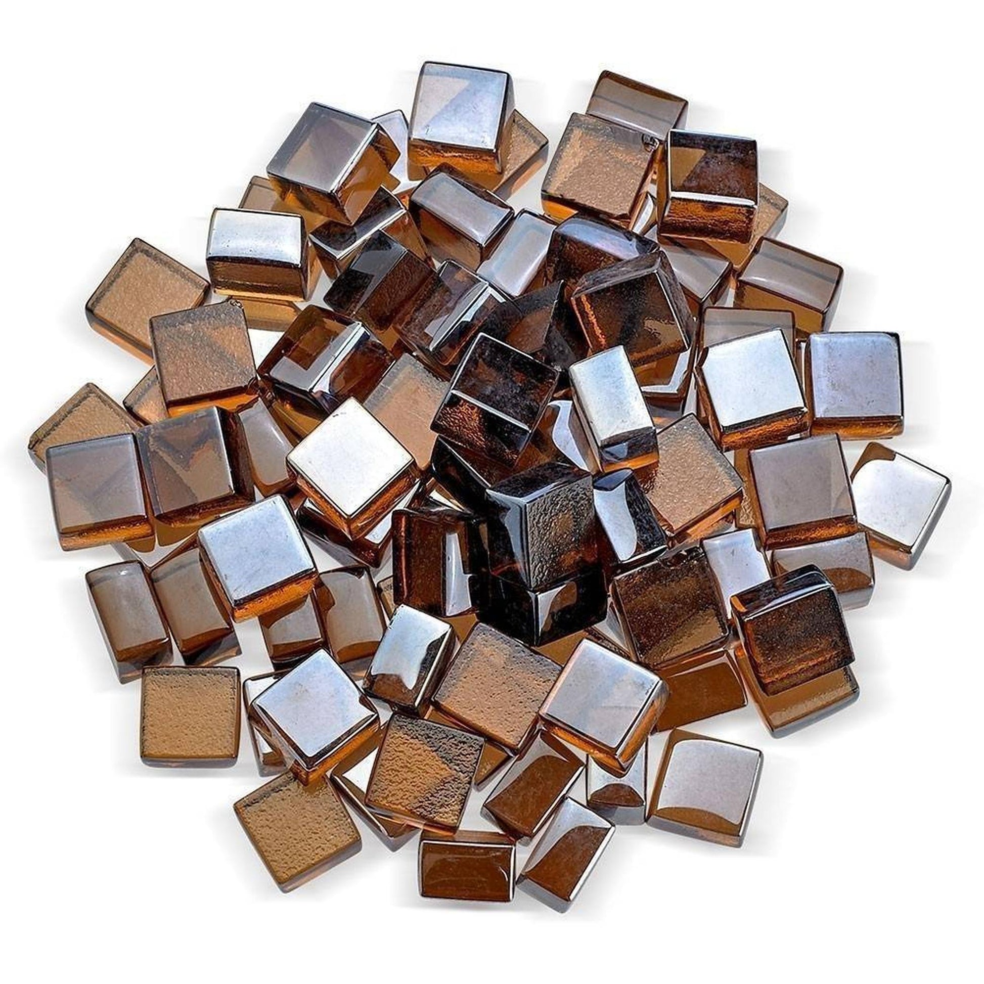 Fire by Design 2.0 Collection 1/2" Copper Luster Fire Glass - (10lb Bag)