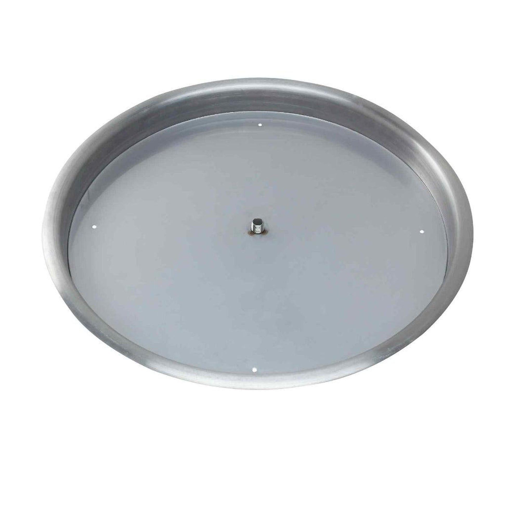 Fire by Design 30" Round Hybrid Drop In Burner Pan with Opening for Pilot Burner