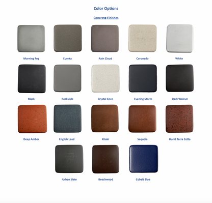 Fire by Design 48" Legacy Square Eureka Finish Natural Gas Fire Pit Table - 30VDC AWEIS With Field Serviceable Pilot Burner