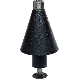 Fire by Design Black Cone Automated Natural Gas Tiki Torch