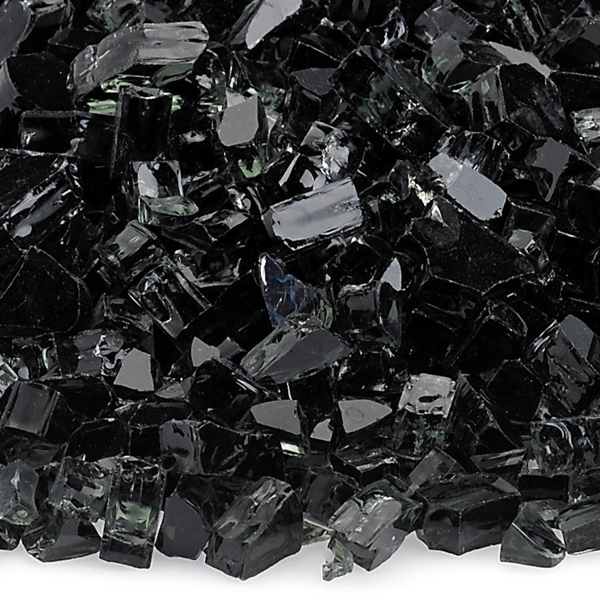 Fire by Design Classic Collection 1/2" Black Fire Glass - (10lb Bag)
