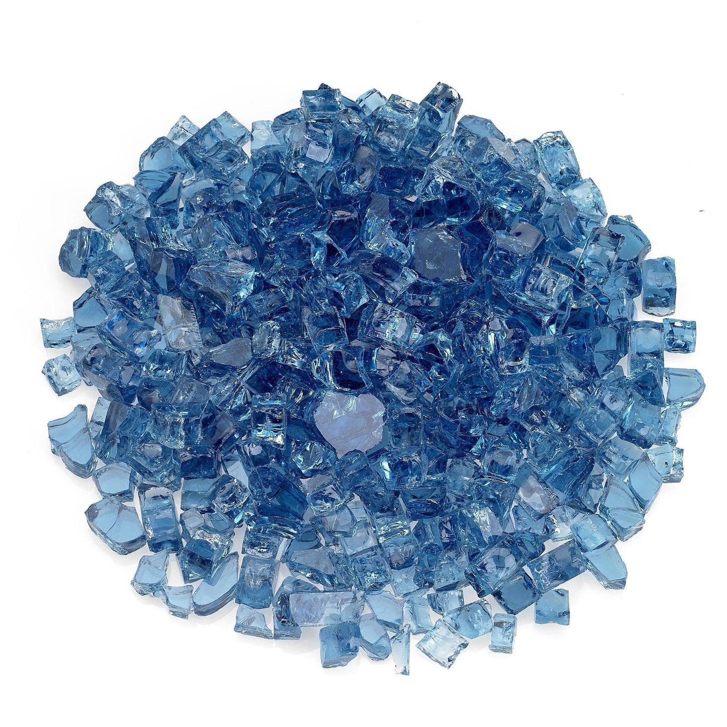 Fire by Design Classic Collection 1/2" Pacific Blue Fire Glass - (10lb Bag)