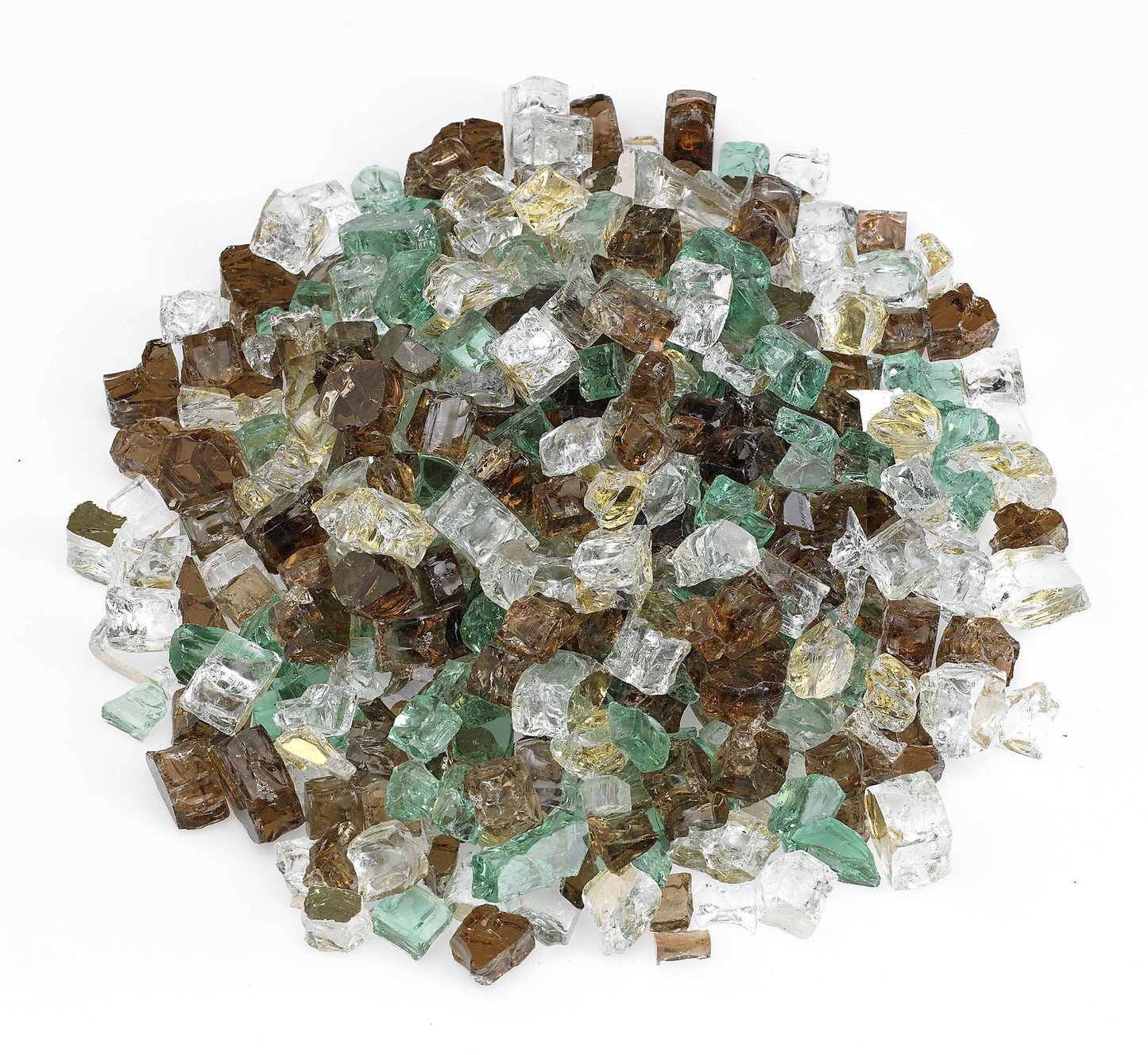 Fire by Design Pre-Mixed Collection 1/2" Yosemite Reflective Fire Glass - (10lb Bag)