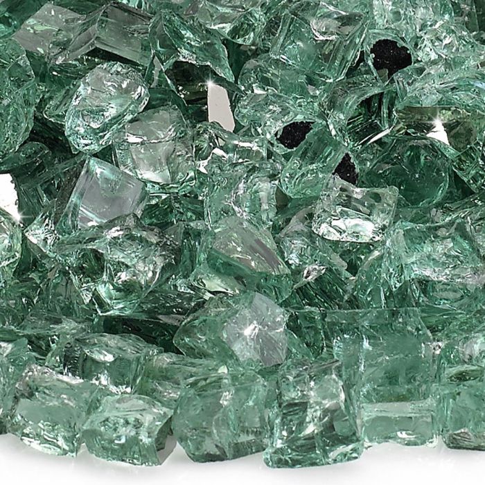 Fire by Design Reflective Collection 1/2" Evergreen Reflective Fire Glass - (10lb Bag)