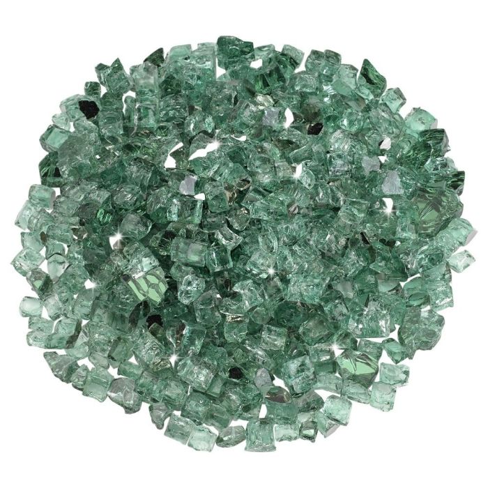Fire by Design Reflective Collection 1/2" Evergreen Reflective Fire Glass - (10lb Bag)