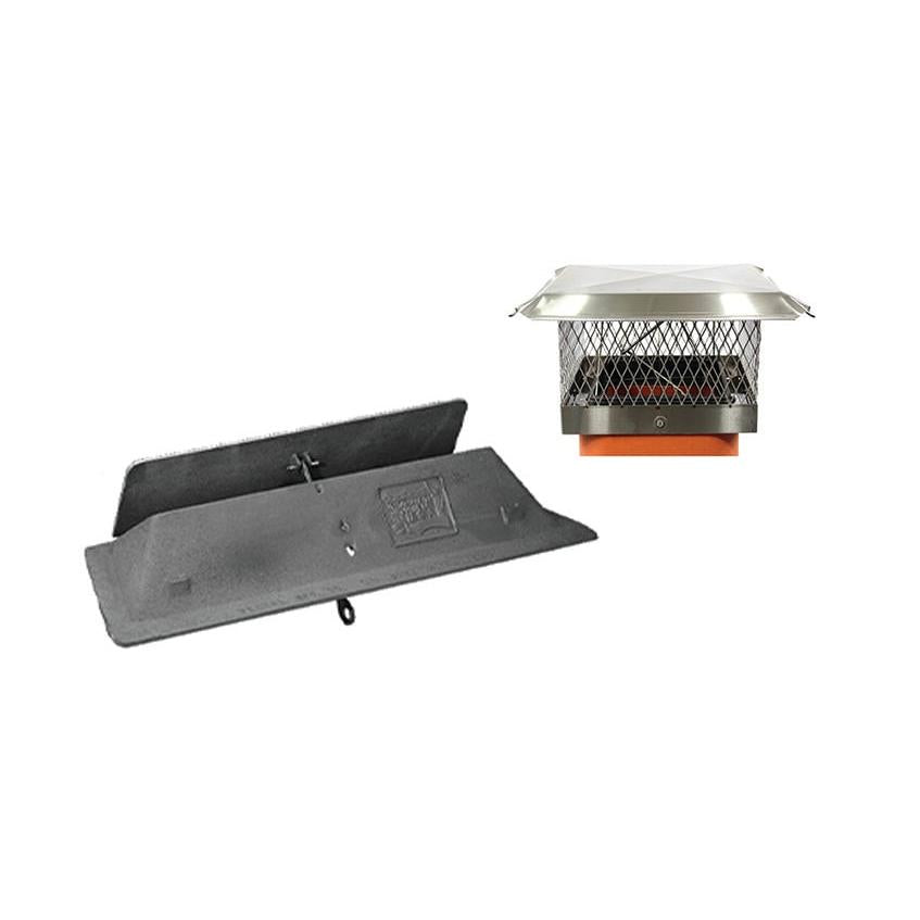 FireRock 24" Cast Iron Damper