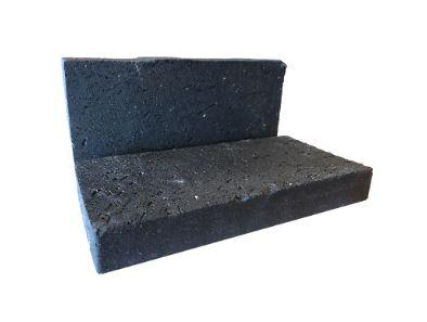 FireRock Full-Size Black Unglazed Firebrick