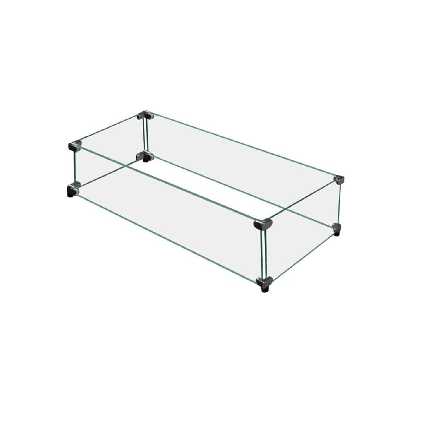 Firegear 30" x 12" Linear Tempered Glass Windshield