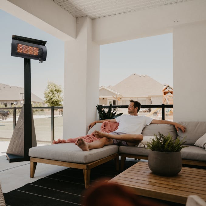 Firegear DGR Series 26" Outdoor Wall Mount Natural Gas Infrared Heater