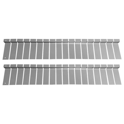 Firegear Flexframe 44" 2-Piece Standard Stainless Steel Paver Fire Pit Installation Collar