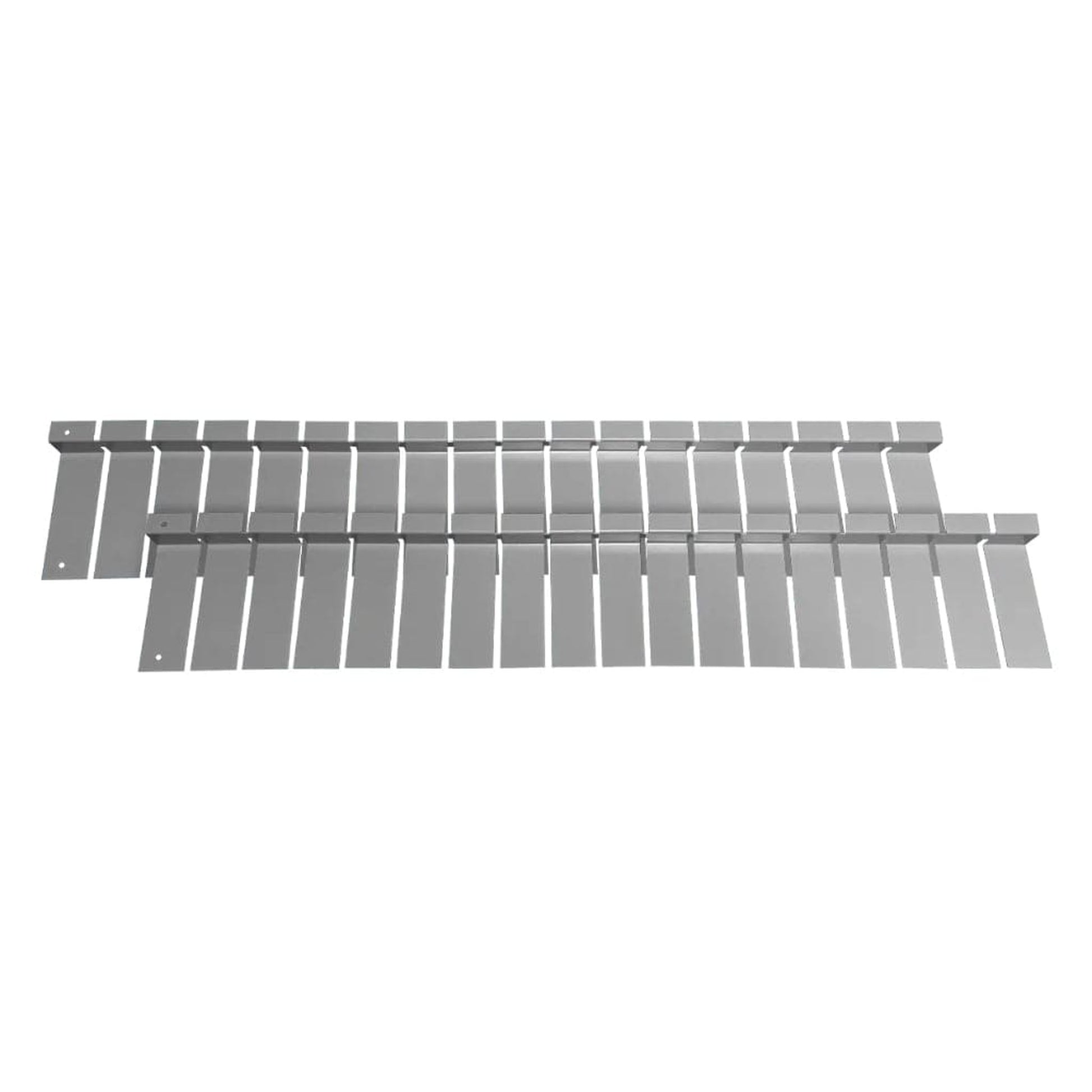 Firegear Flexframe 44" 2-Piece Standard Stainless Steel Paver Fire Pit Installation Collar