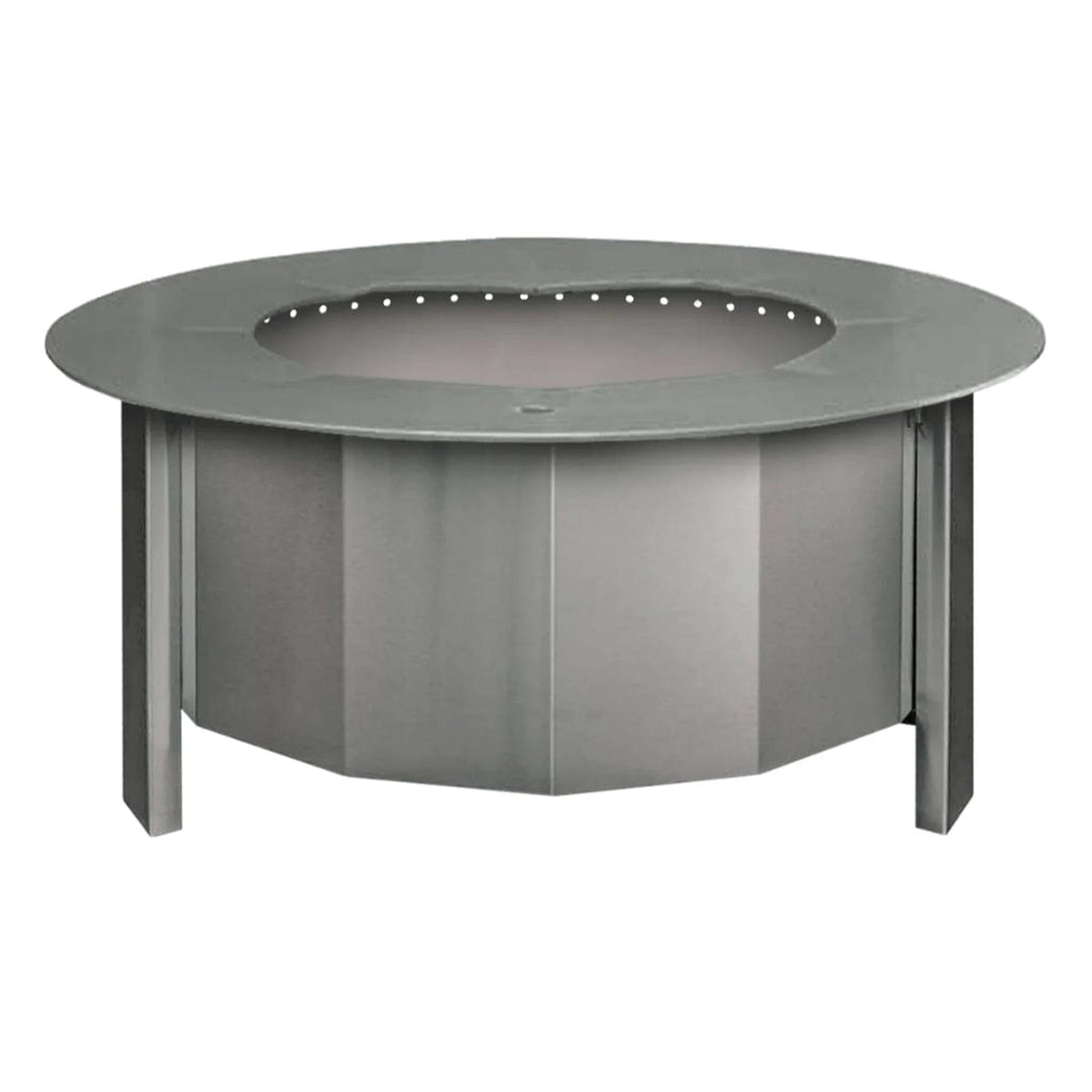 Firegear Lume 21" Multisided Smoke-Less Wood Burning Fire Pit With Sear Cooking Surface