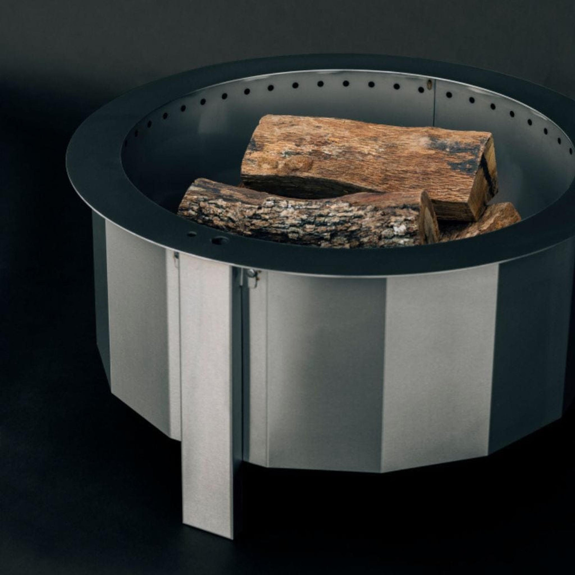 Firegear Lume 26" Multisided Smoke-Less Wood Burning Fire Pit