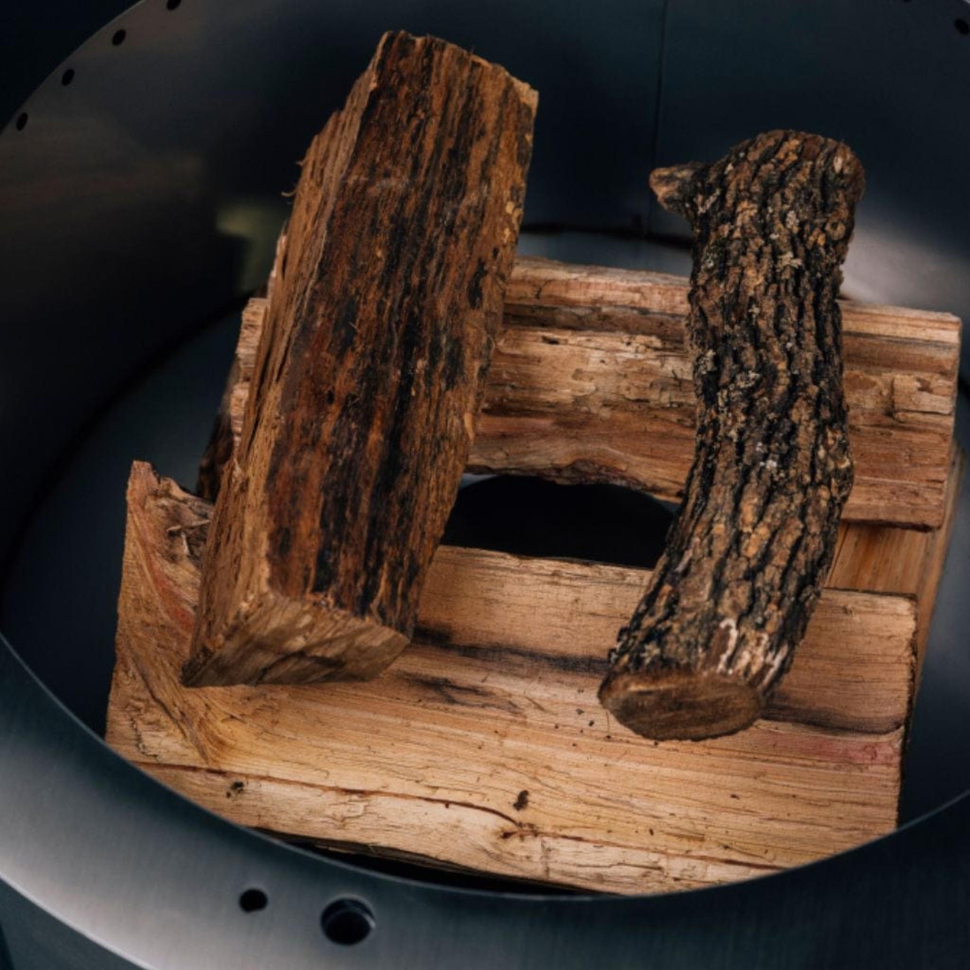 Firegear Lume 26" Multisided Smoke-Less Wood Burning Fire Pit