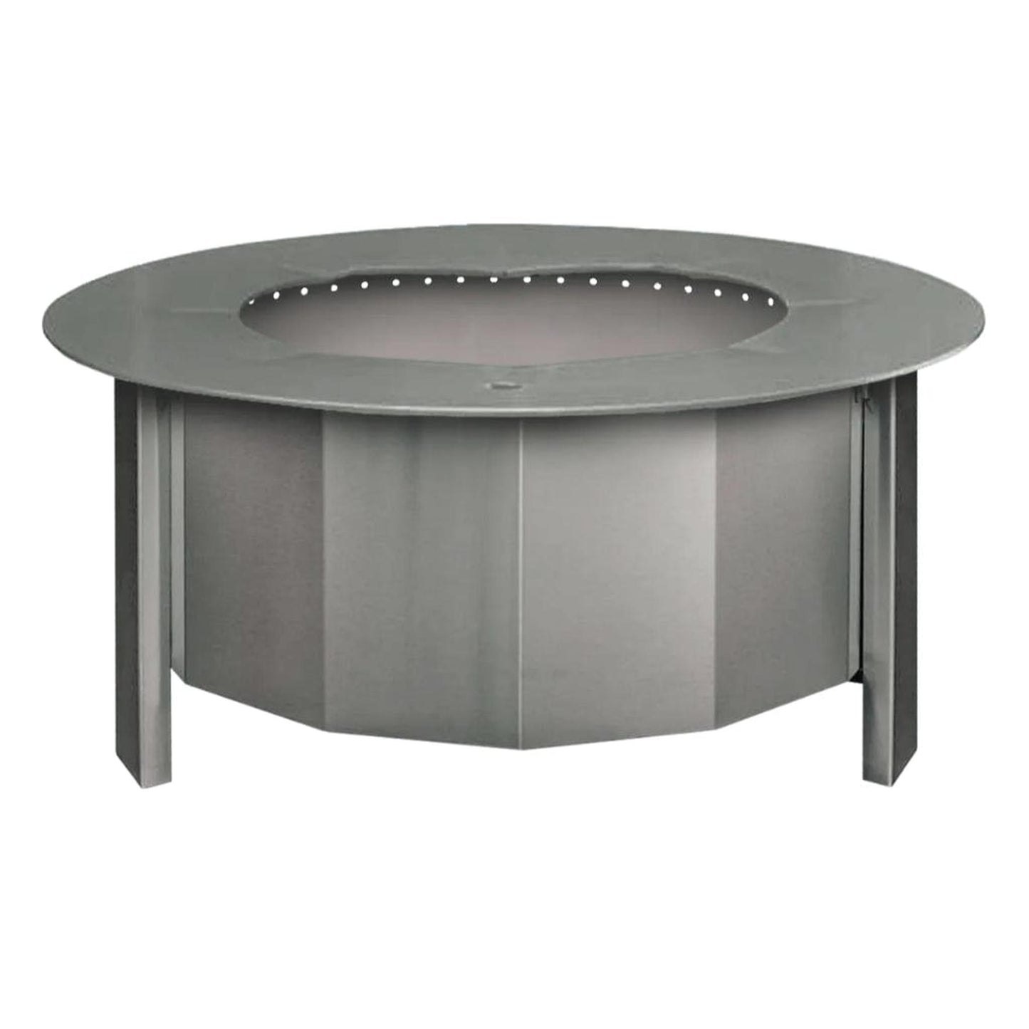 Firegear Lume 26" Multisided Smoke-Less Wood Burning Fire Pit With Sear Cooking Surface