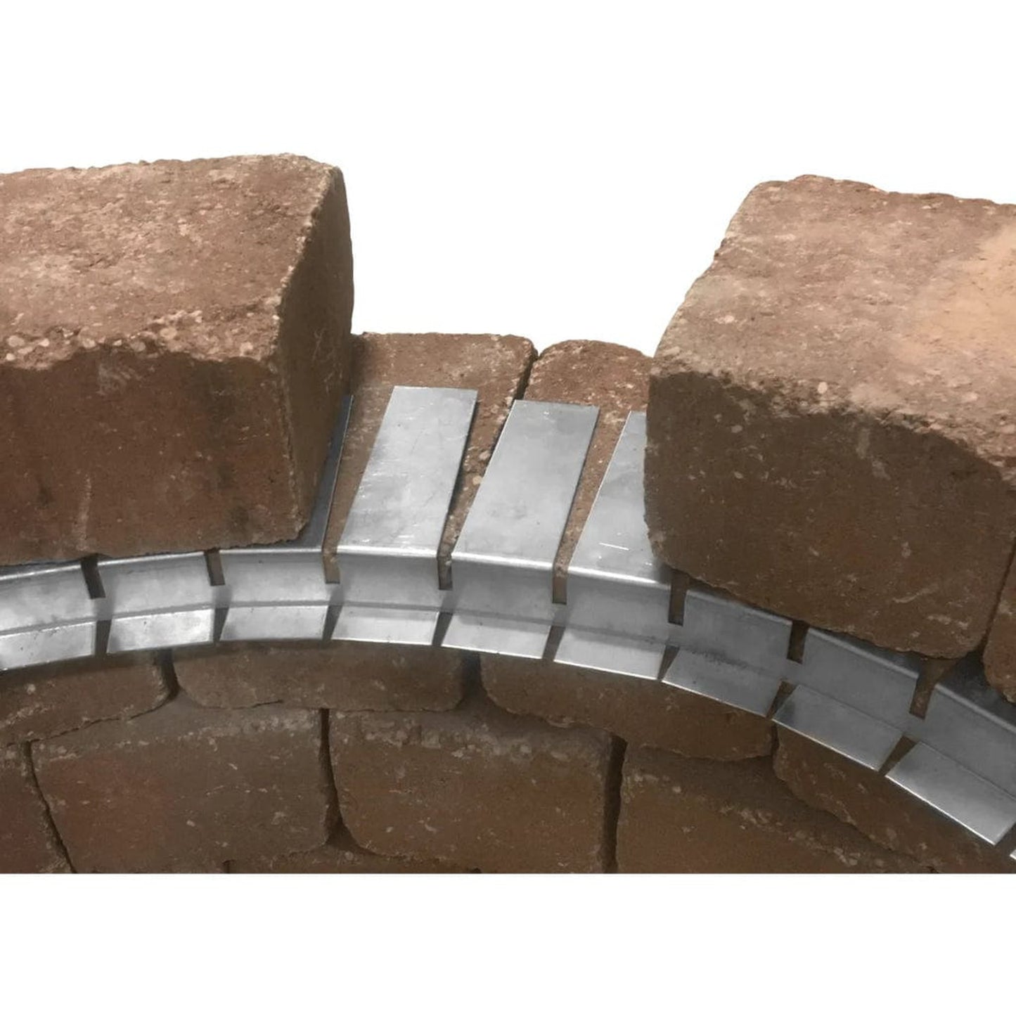 Firegear Pro Flexframe 44" 3-Piece Stainless Steel Paver Fire Pit Installation Collar