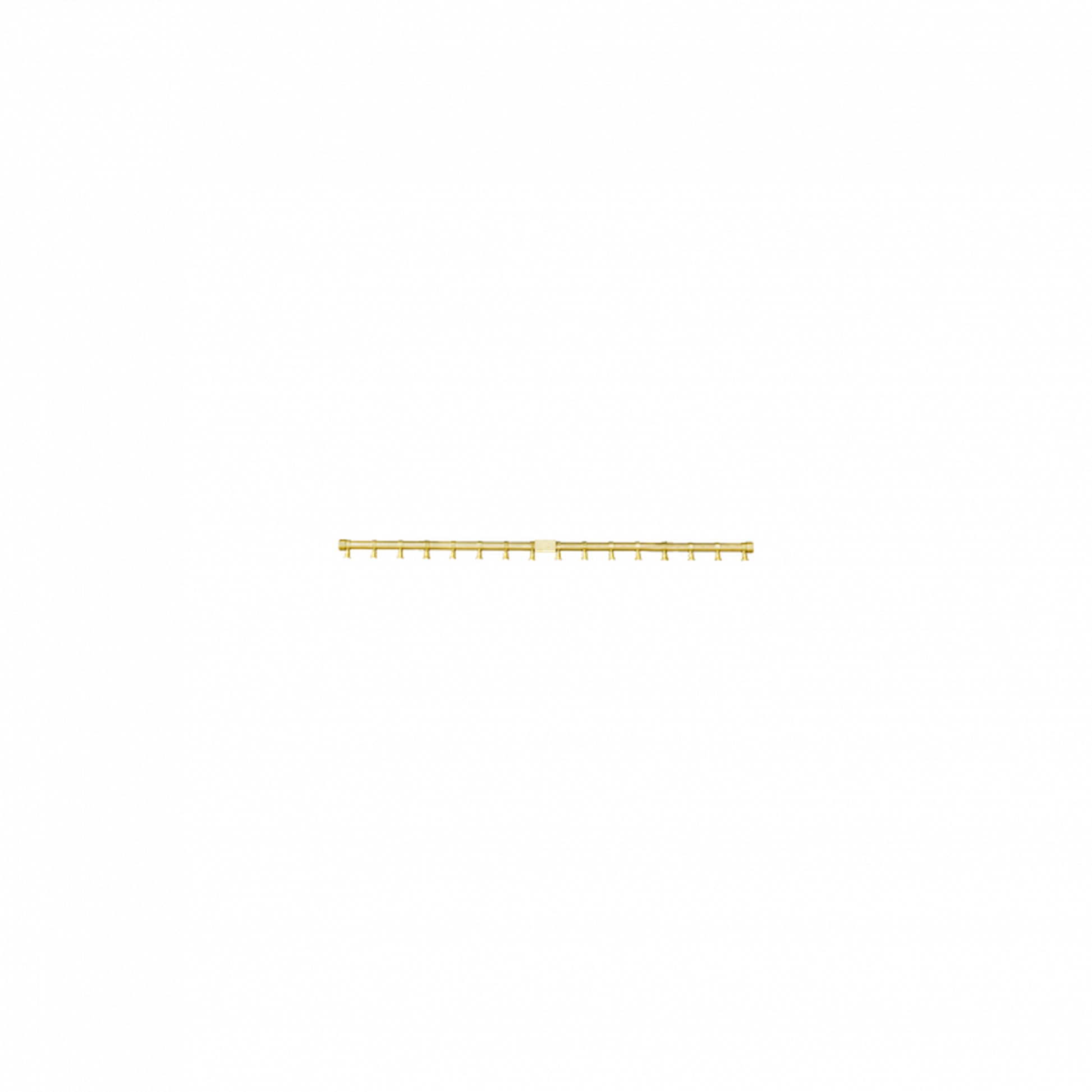 Firegear Pro Series 38" Brass Propane Gas Fire Pit T-Burner