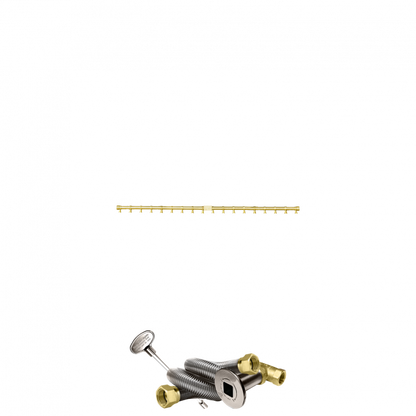 Firegear Pro Series 44" Brass Propane Gas Fire Pit T-Burner Kit