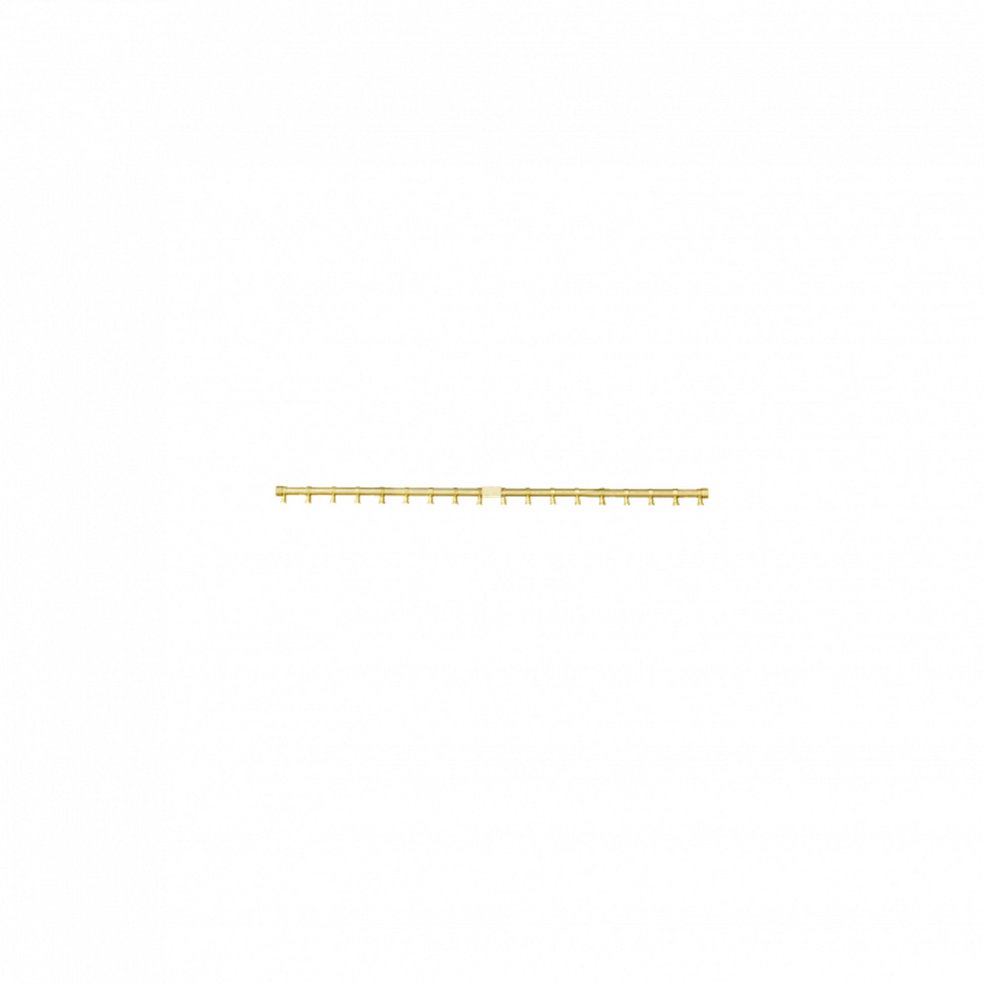 Firegear Pro Series 44" Brass Propane Gas Fire Pit T-Burner