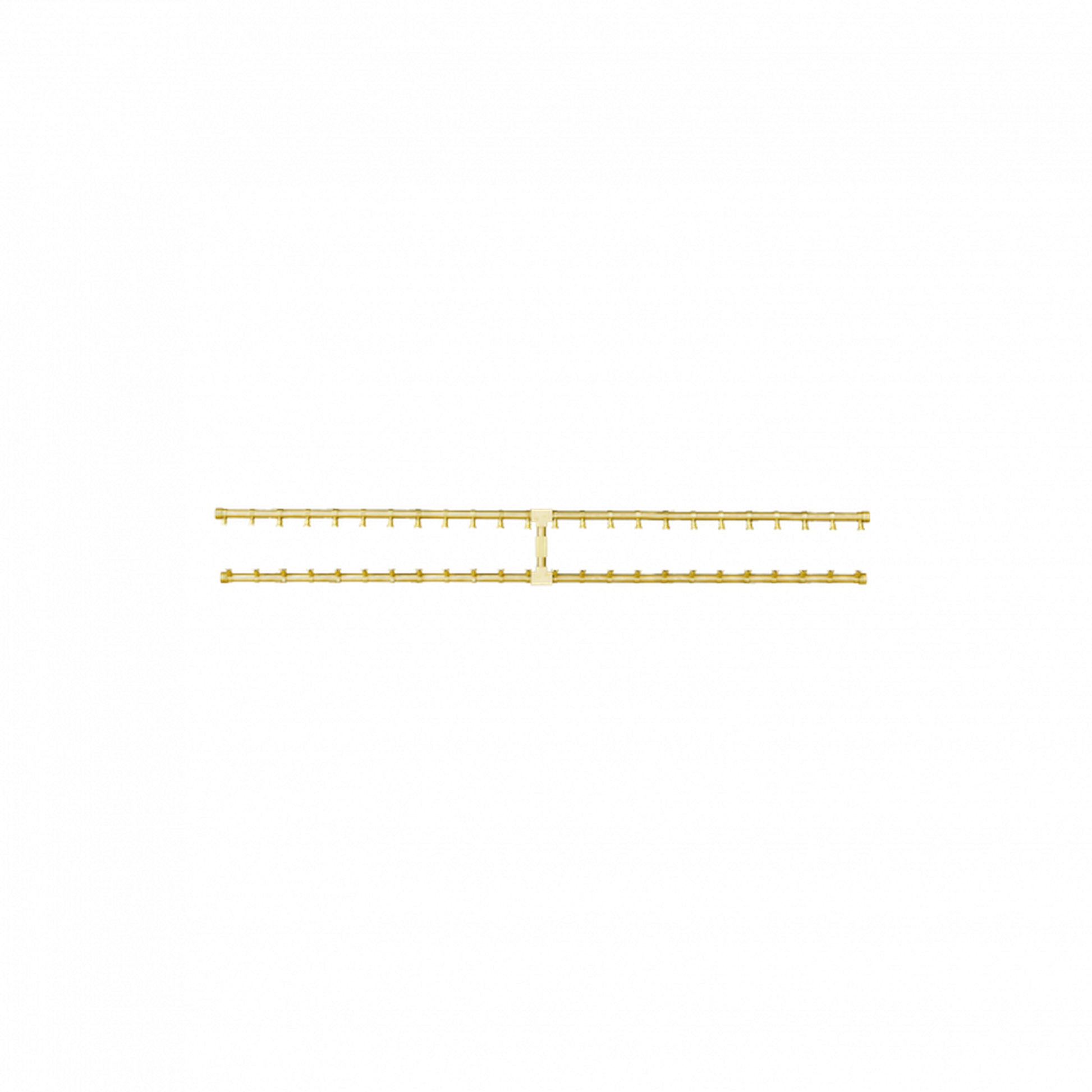Firegear Pro Series 60" Brass Natural Gas Fire Pit H-Burner