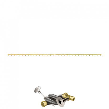 Firegear Pro Series 86" Brass Propane Gas Fire Pit T-Burner Kit