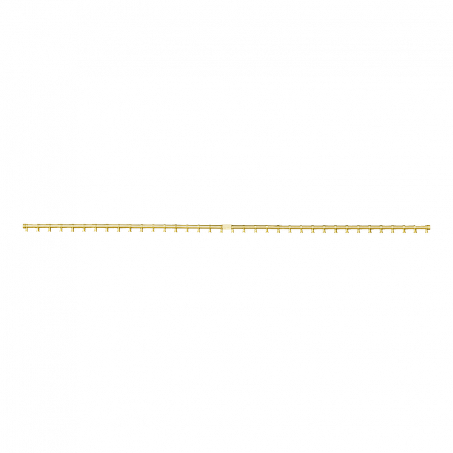Firegear Pro Series 90" Brass Propane Gas Fire Pit T-Burner