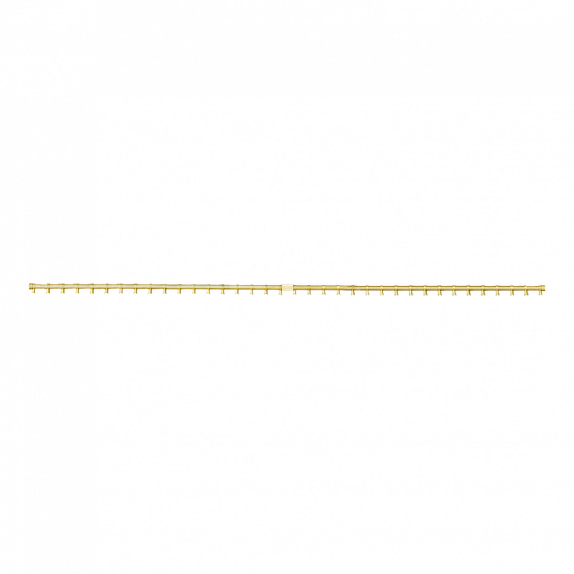 Firegear Pro Series 90" Brass Propane Gas Fire Pit T-Burner