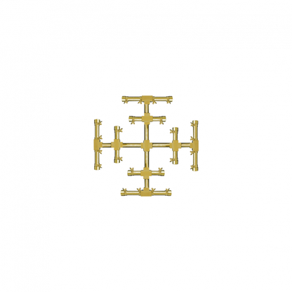 Firegear Pro Series Snowflake 29" Round Flat Pan Natural Gas Fire Pit Burner System With Thermocouple Piloted Safety Ignition System