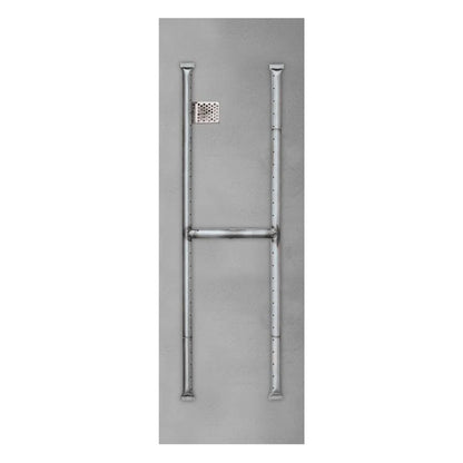 Firegear Sanctuary 1 33" Linear Stainless Steel Propane Gas Burner System With Flat Pan and All Weather Electronic Ignition System