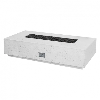 Firegear Sanctuary 1 56" Arctic Rectangular GFRC Fire Table Only