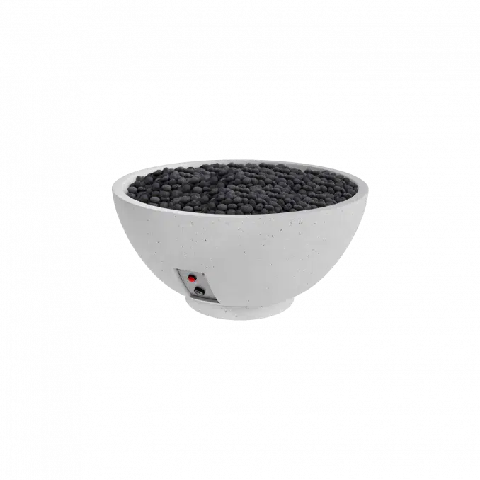 Firegear Sanctuary 2 39" Arctic Round GFRC Fire Bowl Only