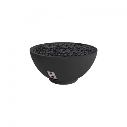 Firegear Sanctuary 3 29" Raven Round GFRC Fire Bowl Only