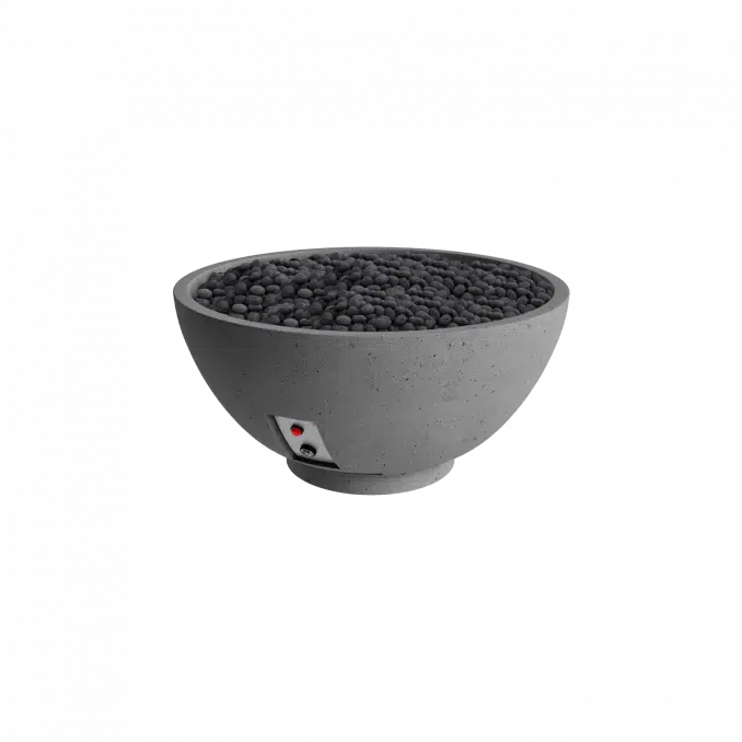 Firegear Sanctuary 3 29" Slate Round GFRC Fire Bowl Only