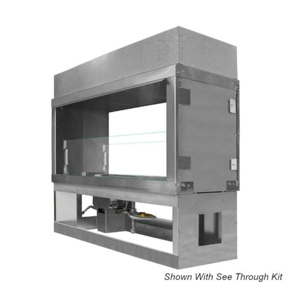 Firegear See-Through Conversion Kit for Kalea Bay LED 60" Gas Fireplace