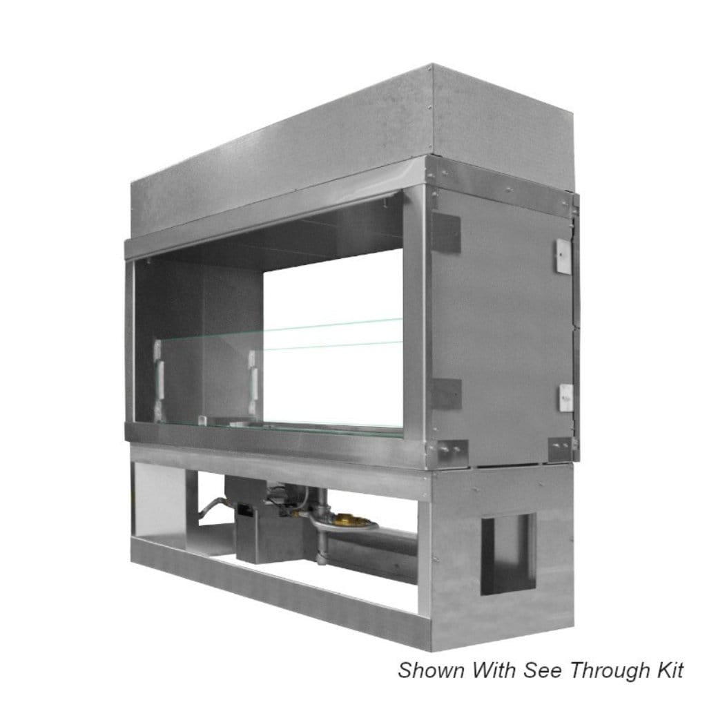 Firegear See-Through Conversion Kit for Kalea Bay LED 72" Gas Fireplace