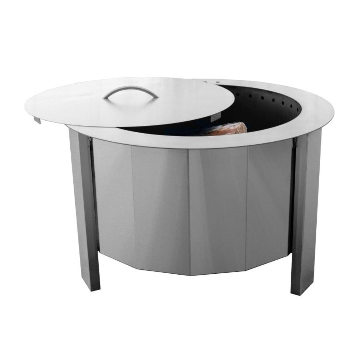 Firegear Stainless Steel Lid for LUME-MS1 & LUME-MS2SR Fire Pits