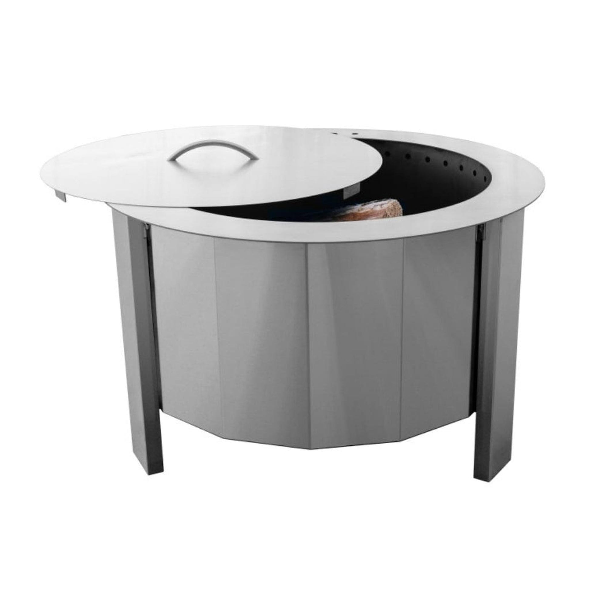 Firegear Stainless Steel Lid for LUME-MS1 & LUME-MS2SR Fire Pits