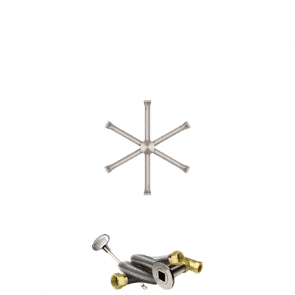 Firegear Stainless Steel Series 16" Natural Gas Fire Pit Burning Spur Kit
