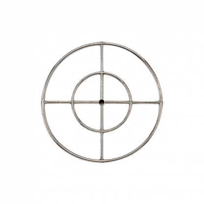 Firegear Stainless Steel Series 30" Natural Gas Fire Pit Burning Ring