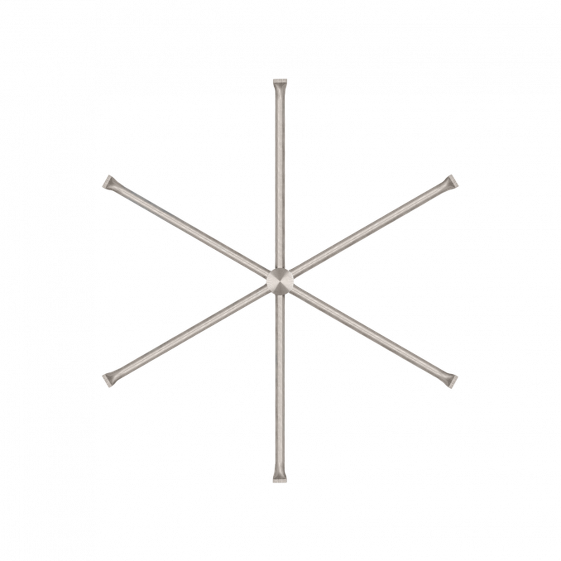 Firegear Stainless Steel Series 36" Natural Gas Fire Pit Burning Spur