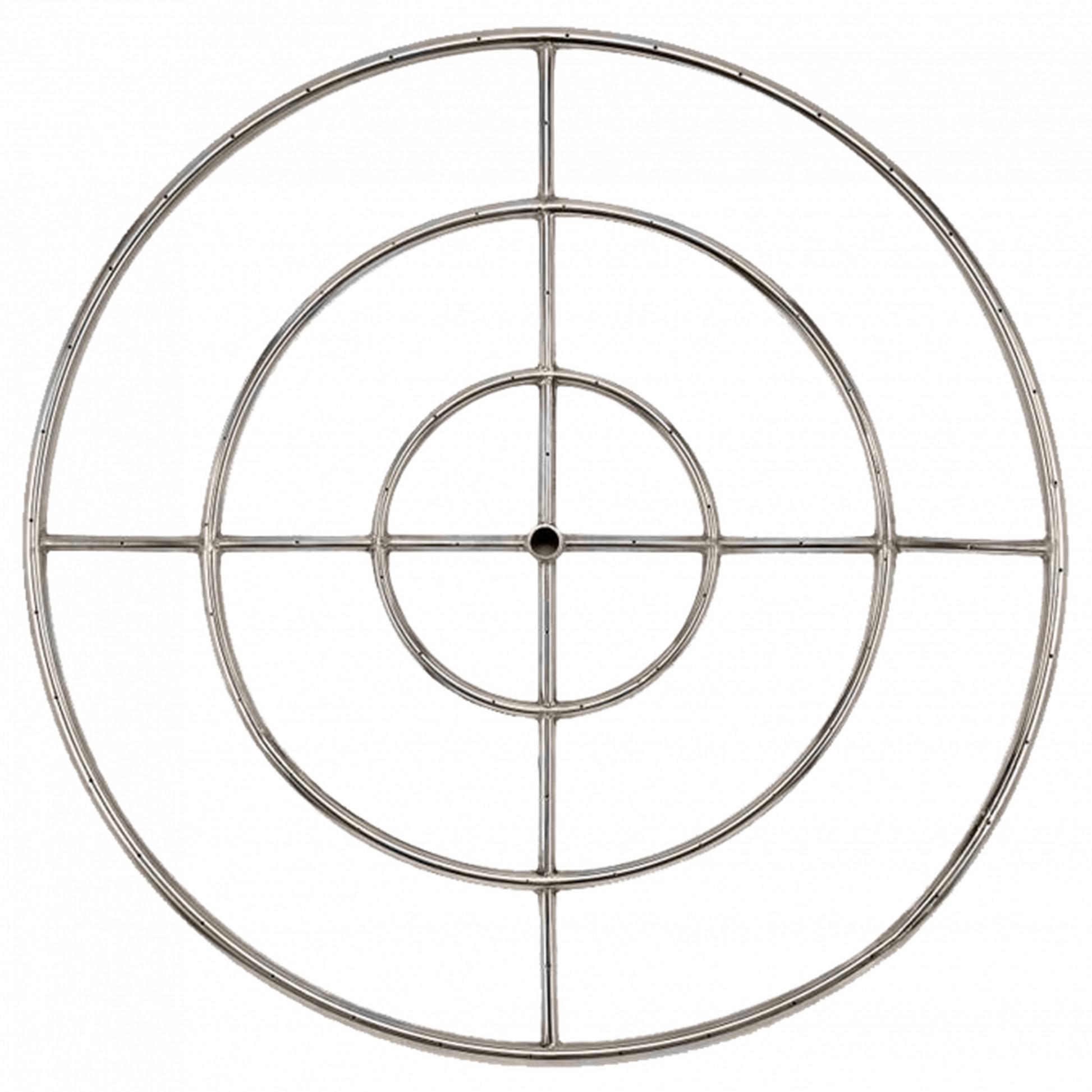 Firegear Stainless Steel Series 48" Natural Gas Fire Pit Burning Ring