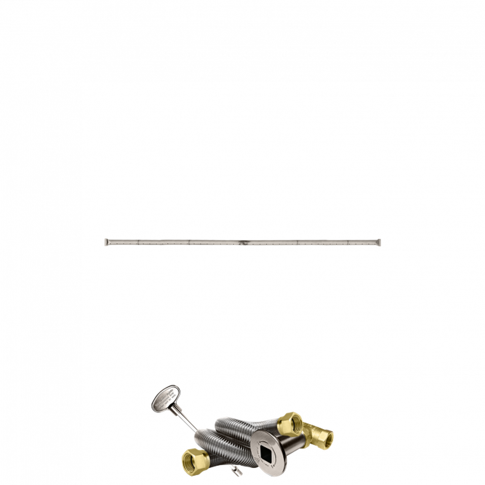 Firegear Stainless Steel Series 57" Natural Gas Fire Pit T-Burner Kit