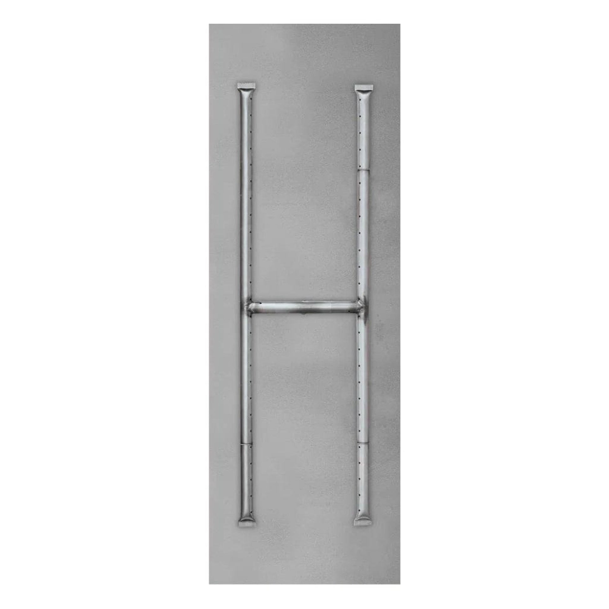 Firegear Stainless Steel Series 72" x 16" Linear Flat Pan Natural Gas Fire Pit H Burner System With Match Throw Ignition System