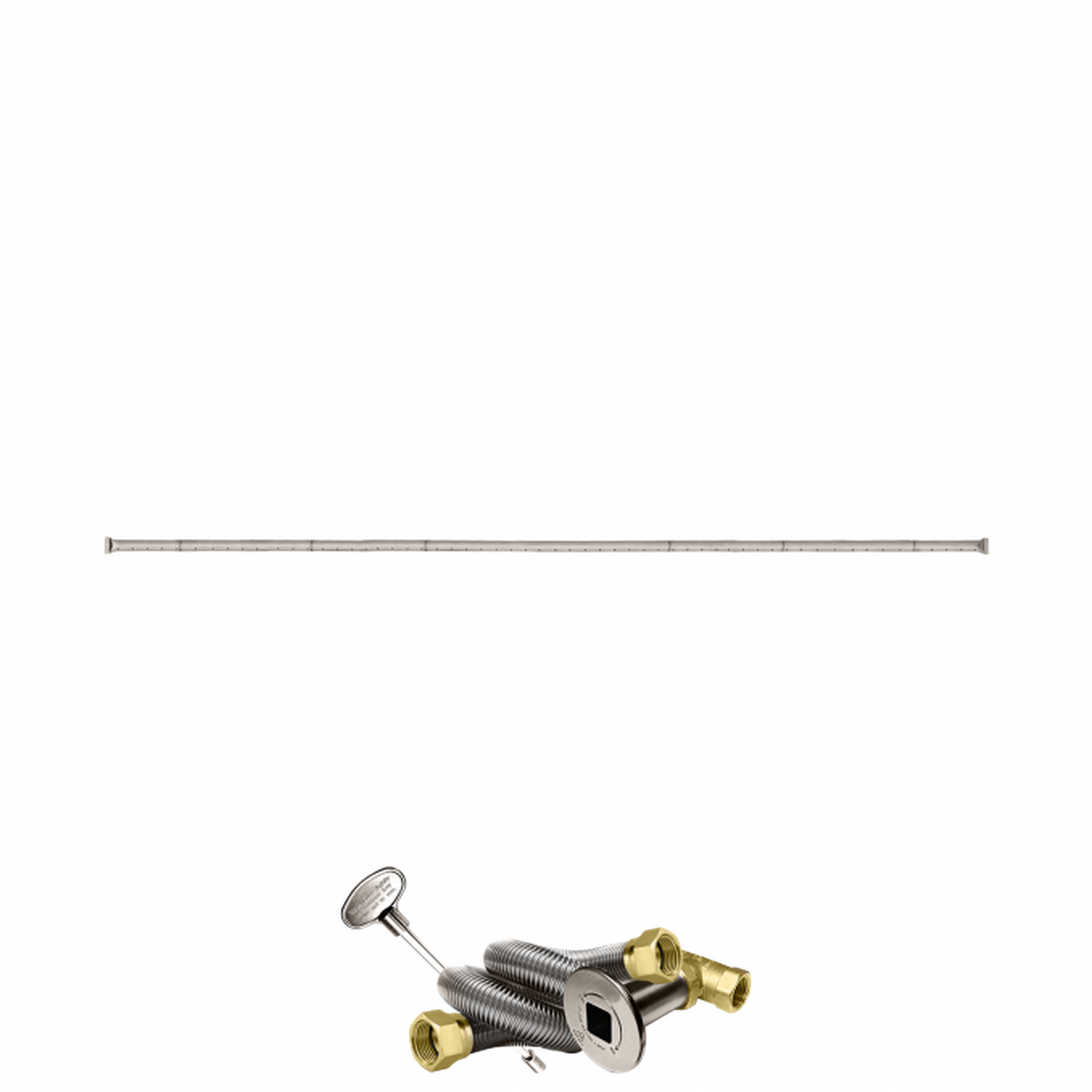 Firegear Stainless Steel Series 81" Natural Gas Fire Pit T-Burner Kit