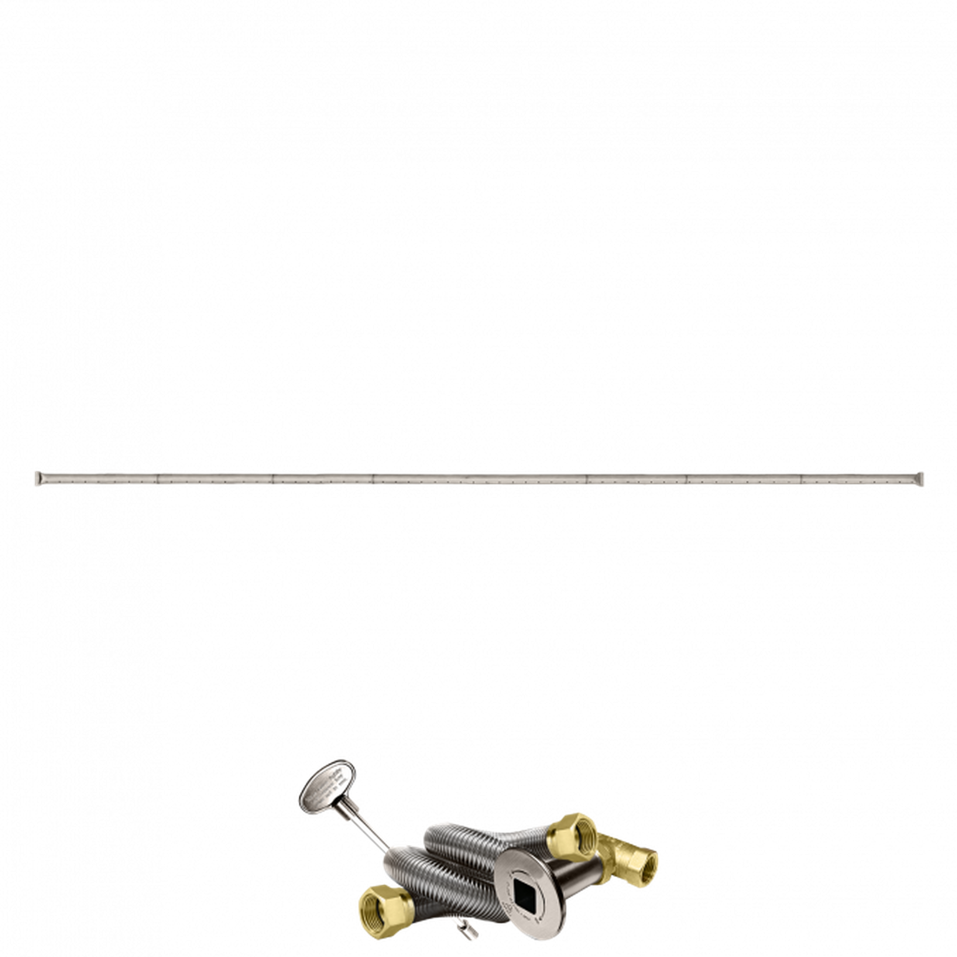 Firegear Stainless Steel Series 93" Natural Gas Fire Pit T-Burner Kit