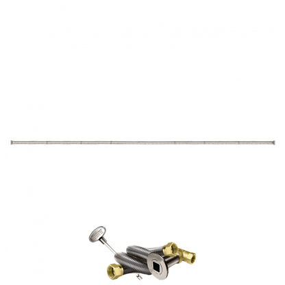 Firegear Stainless Steel Series 93" Natural Gas Fire Pit T-Burner Kit